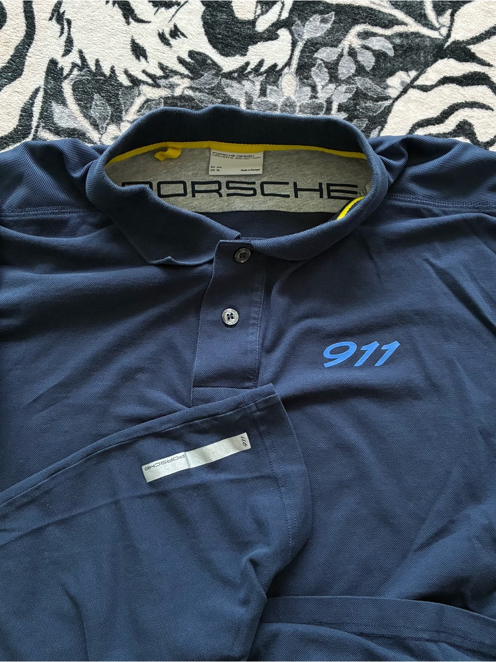 017 - PORSCHE DESIGN 911 DRIVERS COLLECTION SHORT SLEEVE POLO T SHIRT